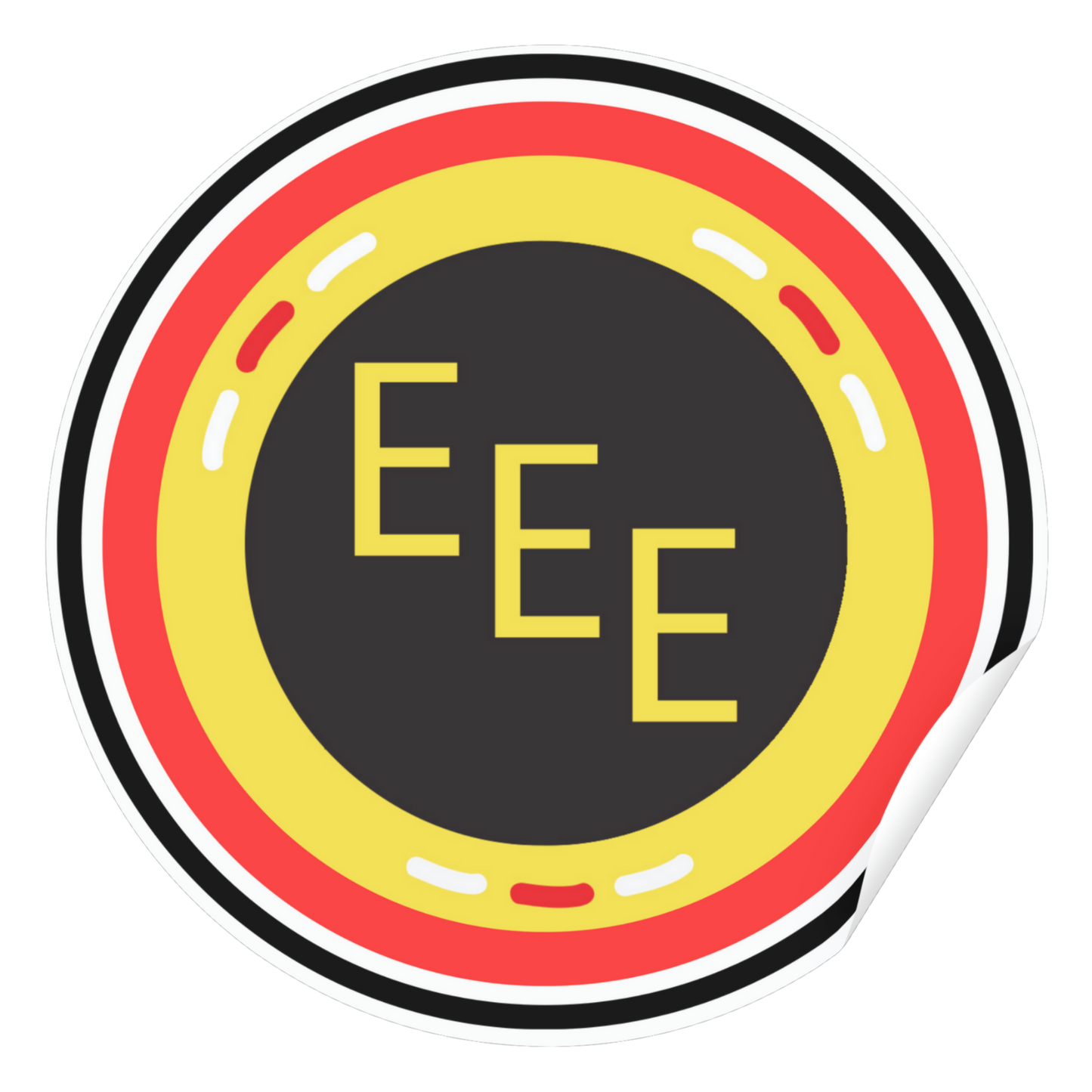 EEE Patch Sticker or Button